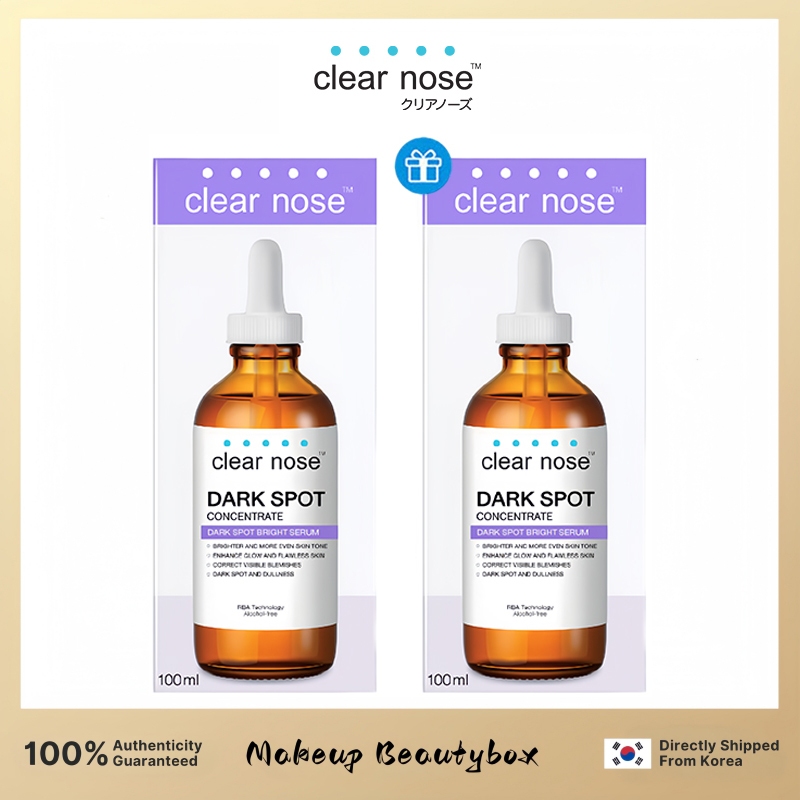 [ ซื้อ 1 แถม 1 ]เซรั่มดาร์คสป็อตเคลียร์โนส Clear Nose Dark Spot Bright Serum 100ml