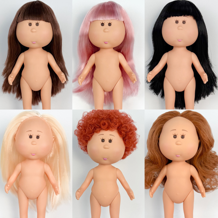 สเปน 24 ซม.ตุ๊กตามันฝรั่ง mia Nude ตุ๊กตา/ร่างกาย DIY ตุ๊กตาทํามือ