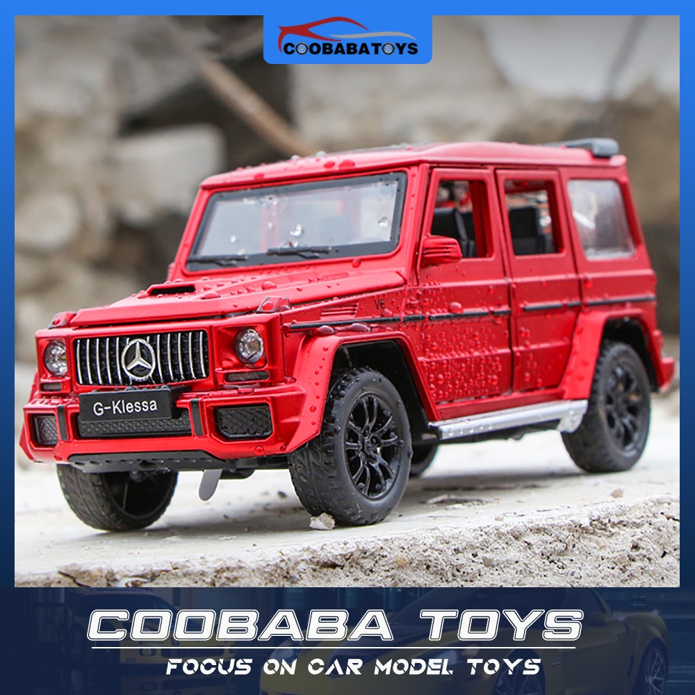 CBB 1:32 Benz AMG G63 โลหะผสมรถDiecastรุ่นของเล่นเสียงดึงกลับสําหรับเด็กผู้ใหญ่รถสะสมของขวัญวันเกิด