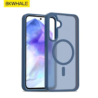 SAMSUNG BKWHALE Magnetic Matteเคสโทรศัพท์สําหรับSamsung Galaxy A57 A37 A17 A07 A56 A36 A26 A16 A06 A55 A35 A25 A15 S25FE S24FE S23FE S25 S24FE S24FE S25 S24FE S24FE S25 S24FE S25 S24FE S25 S24FE S25 S24FE S24FE S25 S24FE S24FE S24FE S25 S24FE S