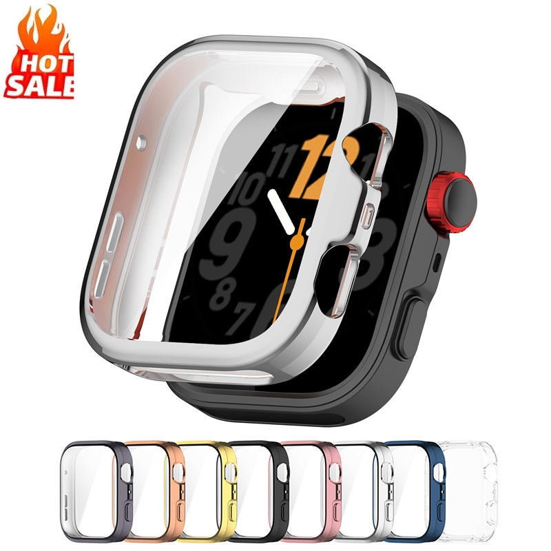 เคสTPUแบบนุ่มเข้ากันได้สําหรับHuawei Watch Fit 5 Pro Fit 5 เคสพร้อมตัวป้องกันหน้าจอฟิล์มป้องกันคลุมทั้งหมดสําหรับHuawei Watch Fit 5