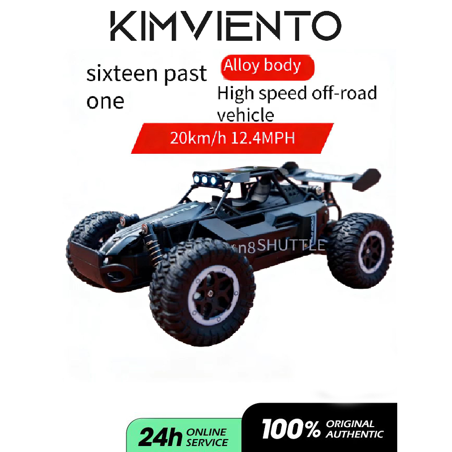 KIMVENTIO รถบังคับรีโมท รถบังคับวิทยุ 4wd รีโมท รถบังคับไต่หิน Rock Crawler รีโมทออฟโรด 1:16 รถออฟโรด