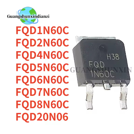 5PCS FQD20N06 FQD1N60C FQD2N60C FQD4N60C FQD5N60C/6N60C 5C 6N60C 6N60C FQD60C 6N60C 6N60C 6N60C 5C C