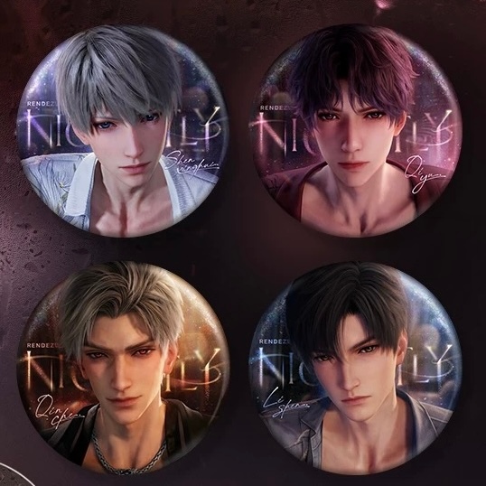 【CACG】Love and Deepspace Nightly Rendezvous Winter Journey Fondness Treasure Series Official Merchandise