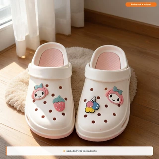 ซานริโอ Sanrio รองเท้าแตะ EVA กันลื่น น่ารัก พื้นหนา สบาย เบา มายเมโลดี้ รองเท้าแตะผู้หญิง