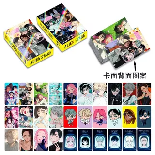 อะนิเมะ Alien Stage Holographic Lomo การ์ด Lomo Luka Hyuna Ivan เลเซอร์การ์ดรูปถ่ายโปสการ์ดแฟนของขวัญ