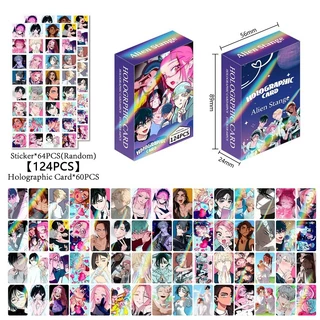 อะนิเมะ Alien Stage Holographic Lomo การ์ด Lomo Luka Hyuna Ivan เลเซอร์การ์ดรูปถ่ายโปสการ์ดแฟนของขวัญ