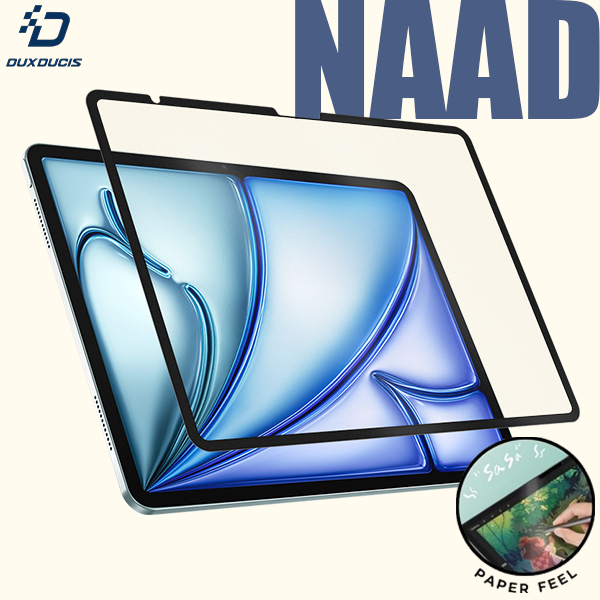 DUX DUCIS NAAD กระดาษเหมือนป้องกันหน้าจอสําหรับ iPad Air 11 13 2025 Pro 11 13 2024 4 5 Pro 11 12.9 iPad 9 8 7 10 11 Mini 6 7