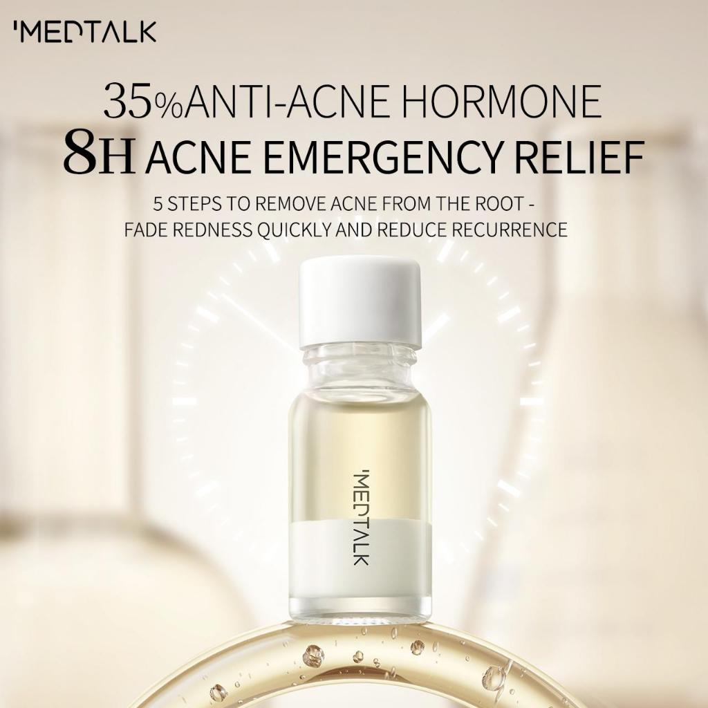 ZEESEA X MEDTALK Acne Spot Corrector Serum บรรเทาเร็ว 8H สําหรับสิวแดงและอักเสบ พร้อมคอมเพล็กซ์ป้องก