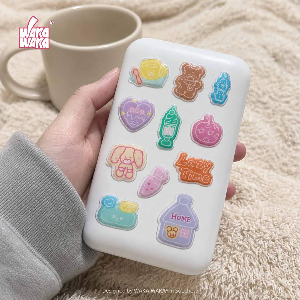WaKaWaKa Sweet Heart 3D Puffy Jelly สติกเกอร์ Kawaii น่ารักอีพ็อกซี่คริสตัลยก Deco สติกเกอร์สําหรับ Journaling Scrapbooking เคสโทรศัพท์โน้ตบุ๊ค DIY ตกแต่งเครื่องเขียนอุปกรณ์ G