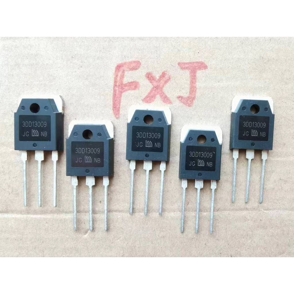 ((5 ชิ้น) 3DD13009 12A700V สวิตช์ไฟใช้ Triode พลังงานสูง 3DD13009 TO-247