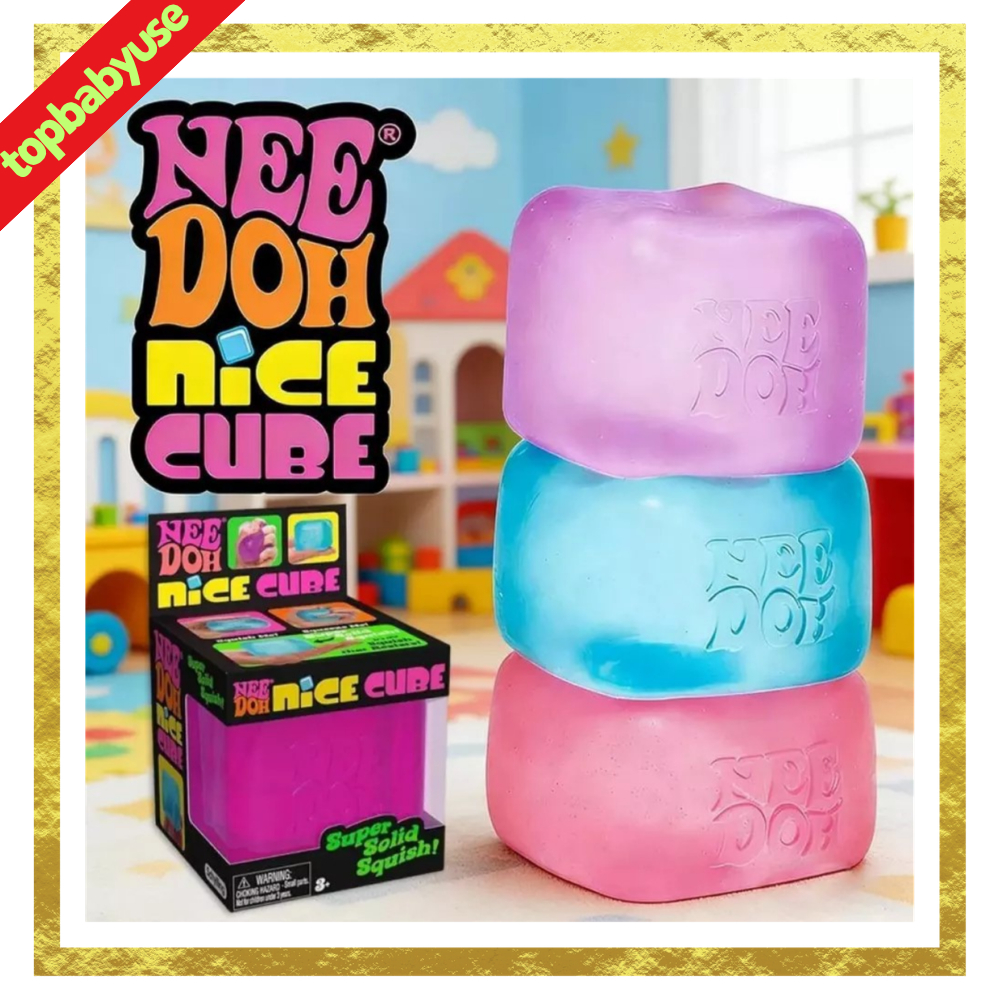 NeeDoh Maltose สีก้อนน้ําแข็งของเล่น Squishy Sensory ความเครียดบรรเทา Cube Pinch ของเล่นความเครียดบรรเทาของเล่นสําหรับเด็กและผู้ใหญ่