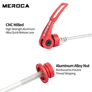 MEROCA GKC Quick Release Skewer 100 135 มม.อลูมิเนียม Hub Lock Rod ล้อเพลา Lever สําหรับจักรยานเสือภูเขา