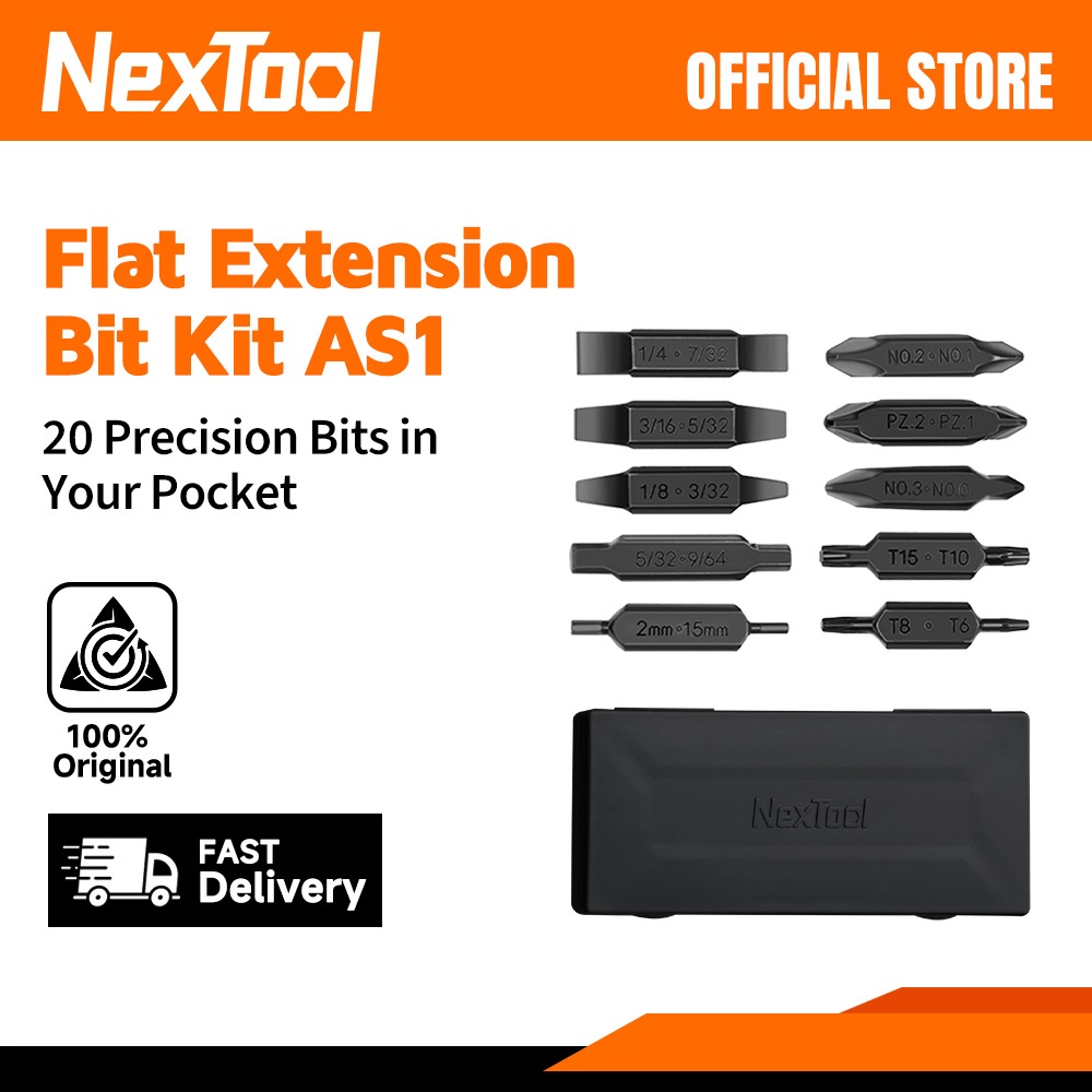 ชุดดอกต่อขยาย Nextool Flat AS1 NE20996