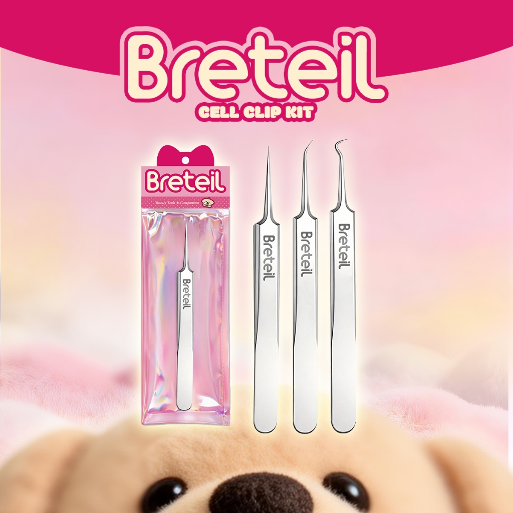 Breteil คลิปสิว-เครื่องมือทําความสะอาดที่มีประสิทธิภาพสําหรับสิวหัวดําและหัวขาว BR-T21