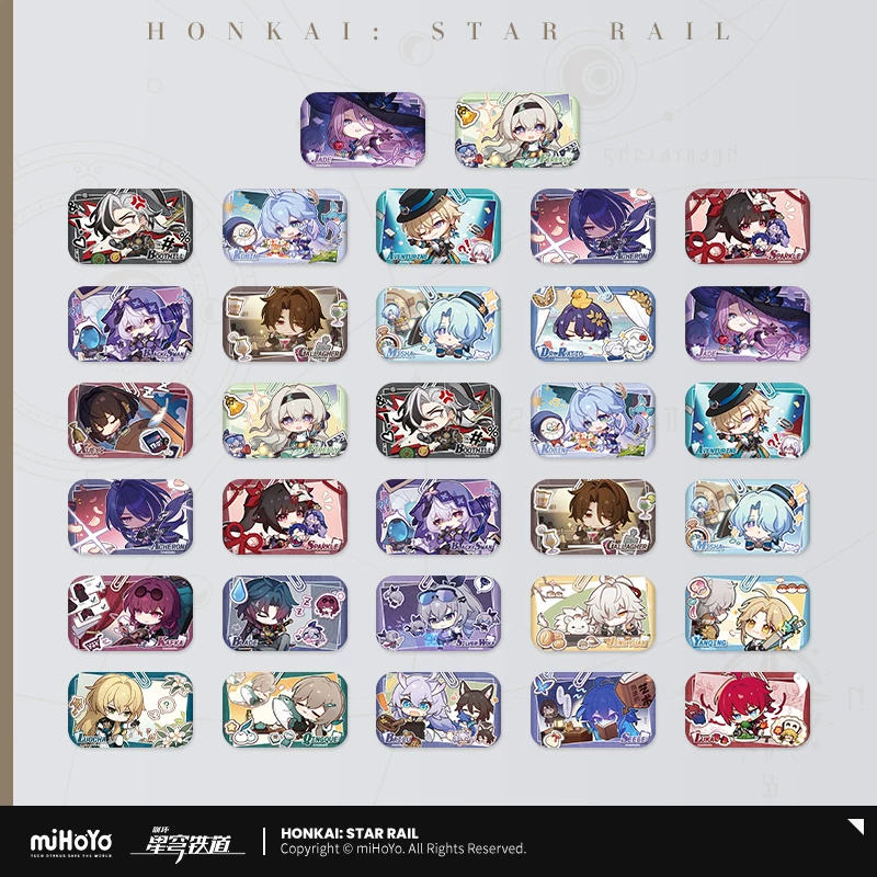 Sunsyea Honkai Star Rail สินค้าอย่างเป็นทางการ miHoYo ของแท้ดั้งเดิม PMLYB Series Badge Blade Kafka