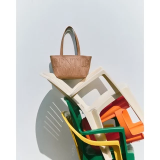 Gentlewoman Daily Shoulder Tote Bag หนังแท้ | กระเป๋าสะพายใหม่ ปิดซิป ของแท้ พร้อมส่ง