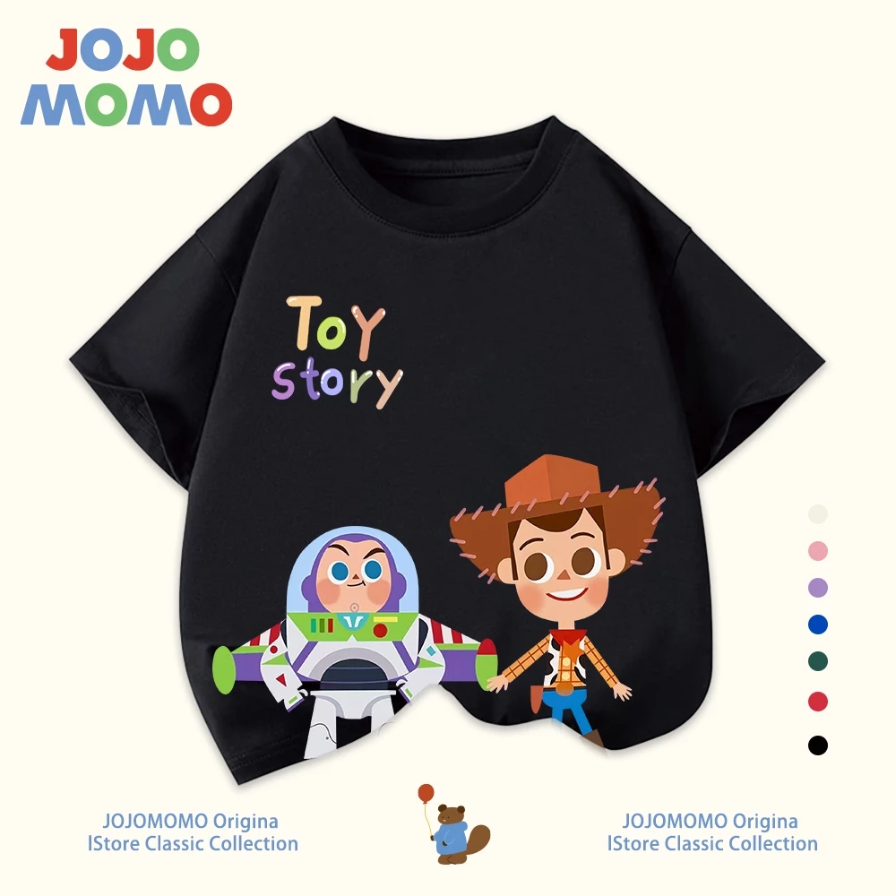 【ส่งในวันเดียวกัน】เสื้อยืดเด็ก ลายการ์ตูนน่ารัก ผ้านุ่ม ใส่สบาย สำหรับเด็ก 1-10 ปี แบบ Unisex