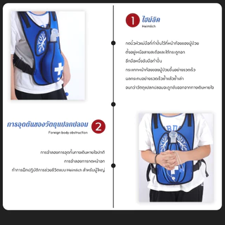 หุ่นฝึกการสำลัก Anti chocking trainer อุปกรณ์เพื่อใช้ในการฝึกปฐมพยาบาลผู้ป่วยสำลัก Choking Trainer *Hemlike การฝึกอบรมเส