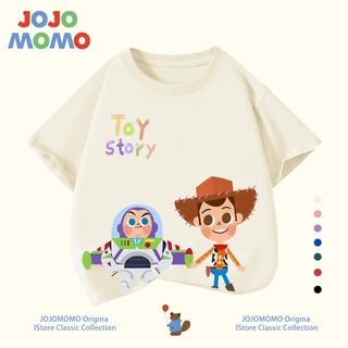 【ส่งในวันเดียวกัน】เสื้อยืดเด็ก ลายการ์ตูนน่ารัก ผ้านุ่ม ใส่สบาย สำหรับเด็ก 1-10 ปี แบบ Unisex