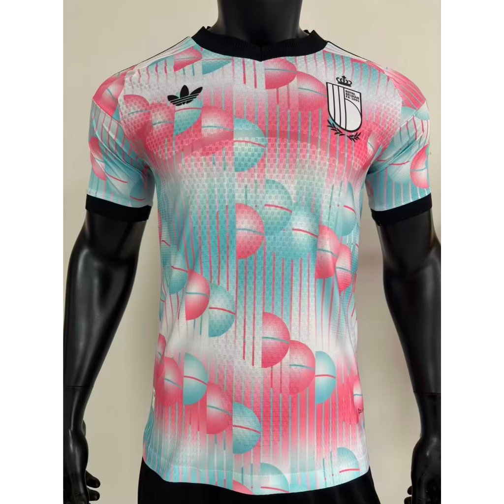 26-27 New Season player Edition Belgium Away Jersey Mens Sports Football Short Sleeve World Cup