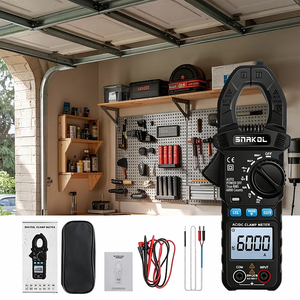 ZLLJMETER SK203 Handheld Clamp Multimeter เครื่องทดสอบไฟฟ้าตั้งแต่อัตโนมัติสําหรับการตรวจจับวงจรอุตส