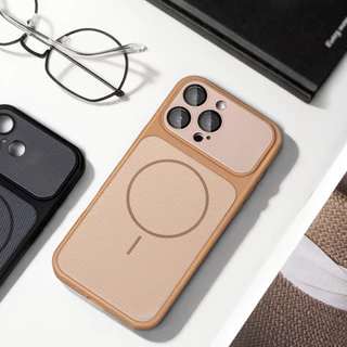 Sanptoch สําหรับแม่เหล็ก Matte ทอเคสโทรศัพท์สําหรับ iPhone 17 16 15 14 13 Pro Max Premium กันกระแทกปกหลังสําหรับ iPhone 16 15 14 Plus ปลอกป้องกันผิว