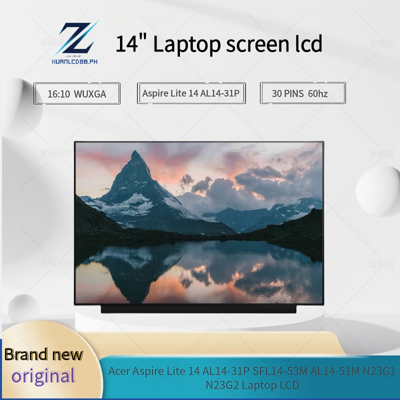 14.0 Acer Aspire Lite 14 AL14-32P AL14-32P-392P N24WB3 N23G1 N23G2 แล็ปท็อปหน้าจอ LCD IPS แผง FHD 19