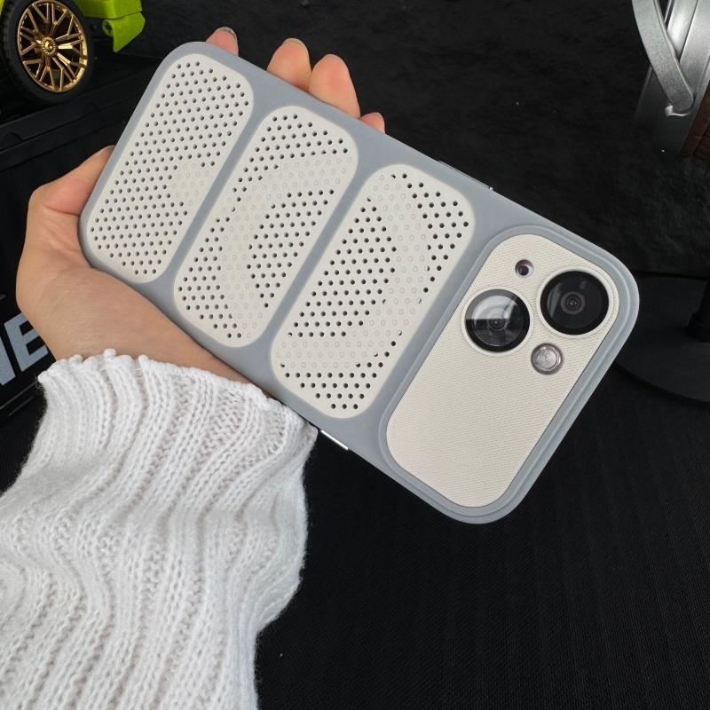 เคสแข็งกระจายความร้อนพร้อมฟิล์มเลนส์เข้ากันได้สําหรับ iPhone 12 pro max 13 pro max 14 pro max 15 pro max 16 pro max 17pro max case