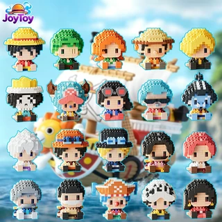 JoyToy บล็อกตัวต่อวันพีซ ตัวละครอนิเมะ ของสะสม ประกอบง่าย สวยงาม ส่งฟรี