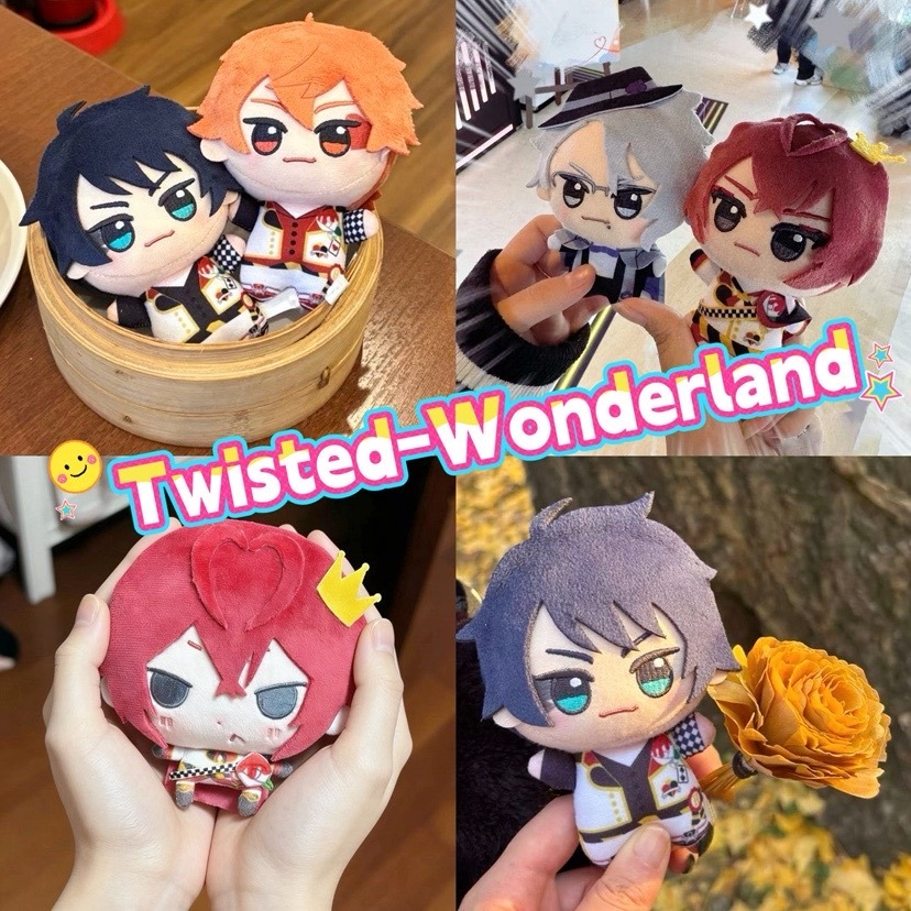 Búp bê bông vải bông hình cỏ ba lá divus trey xoay Thần Tiên 10 m-Đồ chơi nhồi bông Chibi Quà Tặng Mặt dây chuyền móc khóa in hình