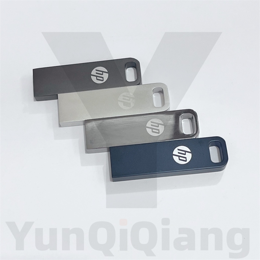 HP Xiaoquan USB 3.0 กันน้ําโลหะแบบพกพา Memory Stick 1GB 2GB 4GB 8GB 16GB 32GB 64GB 128GB 2TB USB แฟลชไดรฟ์ความเร็วสูงแฟลชไดรฟ์ Plug and Play