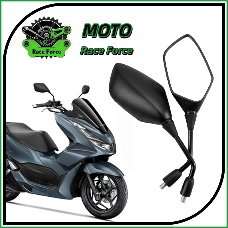 กระจกมอเตอร์ไซค์ PCX150 PCX160 ตรงรุ่น ใส่แทนของเดิมได้เลย ติดตั้งง่าย