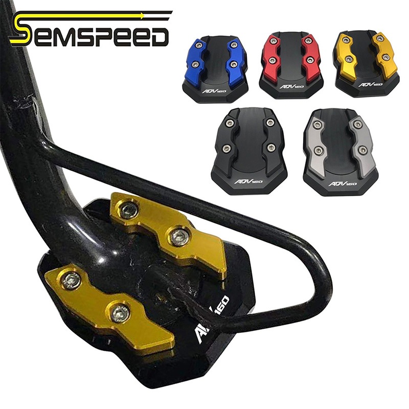 SEMSPEEDสําหรับHonda ADV 160 2022-2026 ADV160 รถจักรยานยนต์ขาตั้งเท้าขยายPad