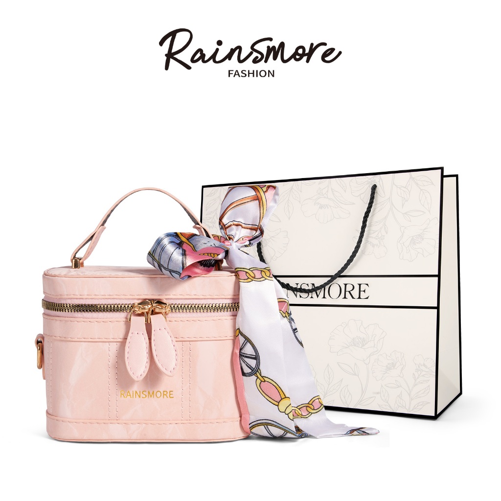 RAINSMORE Ladies Messenger Bag & Bucket Bag - สไตล์ใหม่อินเทรนด์สไตล์เล็ก, บรรยากาศเรียบง่าย, แฟชั่นหรูหรา