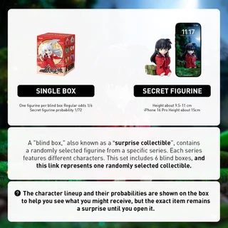 POP MART Inuyasha The Journey of Sengoku Series Figures