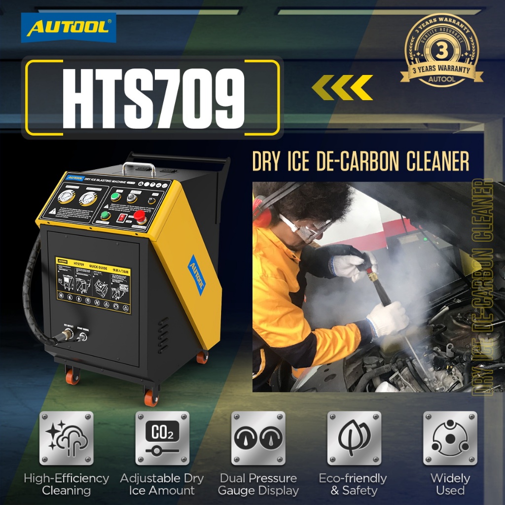 AUTOOL Please Contact Me Before Placing An OrderAUSTOOL HTS709 Dry Ice Blasting Machine Carbon Clean