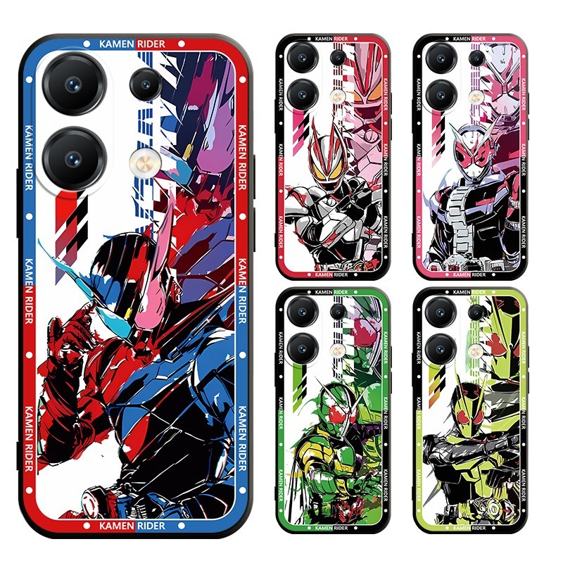 สําหรับ Xiaomi POCO F7 Pro F7 Ultra POCO M7 Pro C75 F6 F6 F5 F5 PRO Kamen Rider Casing Soft Case Cov