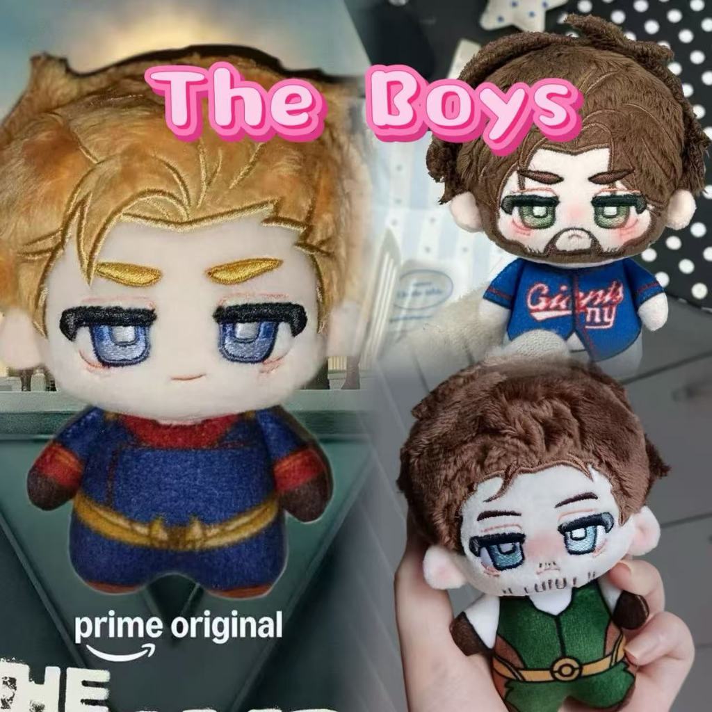 ทีวีละครGenshin Impact ตุ๊กตาผ้าฝ้ายตุ๊กตาน่ารัก HomelanderThe DeepSoldier Boy Dress Up ตุ๊กตาของเล่นของขวัญวันเกิดสําหรับเด็ก 10 ซม.