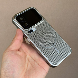 HOCE การกระจายความร้อนเคสโทรศัพท์แม่เหล็กสําหรับXiaomi 17 Pro Max 15 14 Pro Hollow Breathable Matte Hard PC Cover