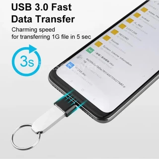 อะแดปเตอร์ Mini Type-C เป็น USB 3.0 USB-C ชาย OTG A ตัวเชื่อมต่อข้อมูลหญิงสําหรับแล็ปท็อปโทรศัพท์ MacBook