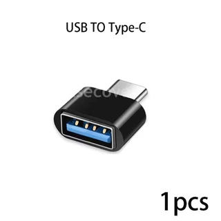 อะแดปเตอร์ Mini Type-C เป็น USB 3.0 USB-C ชาย OTG A ตัวเชื่อมต่อข้อมูลหญิงสําหรับแล็ปท็อปโทรศัพท์ MacBook