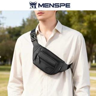 Menspe Mens Chest Bag กระเป๋าคาดเอว Crossbody Bags Messenger Bag Fashion Sports Bag School Large Capacity Shoulder Mens Bags College Style Outdoor Sports Bags For Men