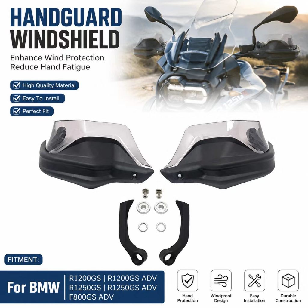 ดัดแปลง Handguard กระจกความสูงสําหรับ BMW R1200GS R1250GS ADV F800GS ADV