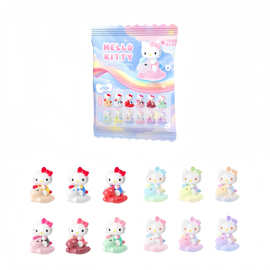 SANRIO ตัวละครซานริโอ Star-หยิบ Ladder Series Collection ตุ๊กตาของเล่นของขวัญวันเกิด