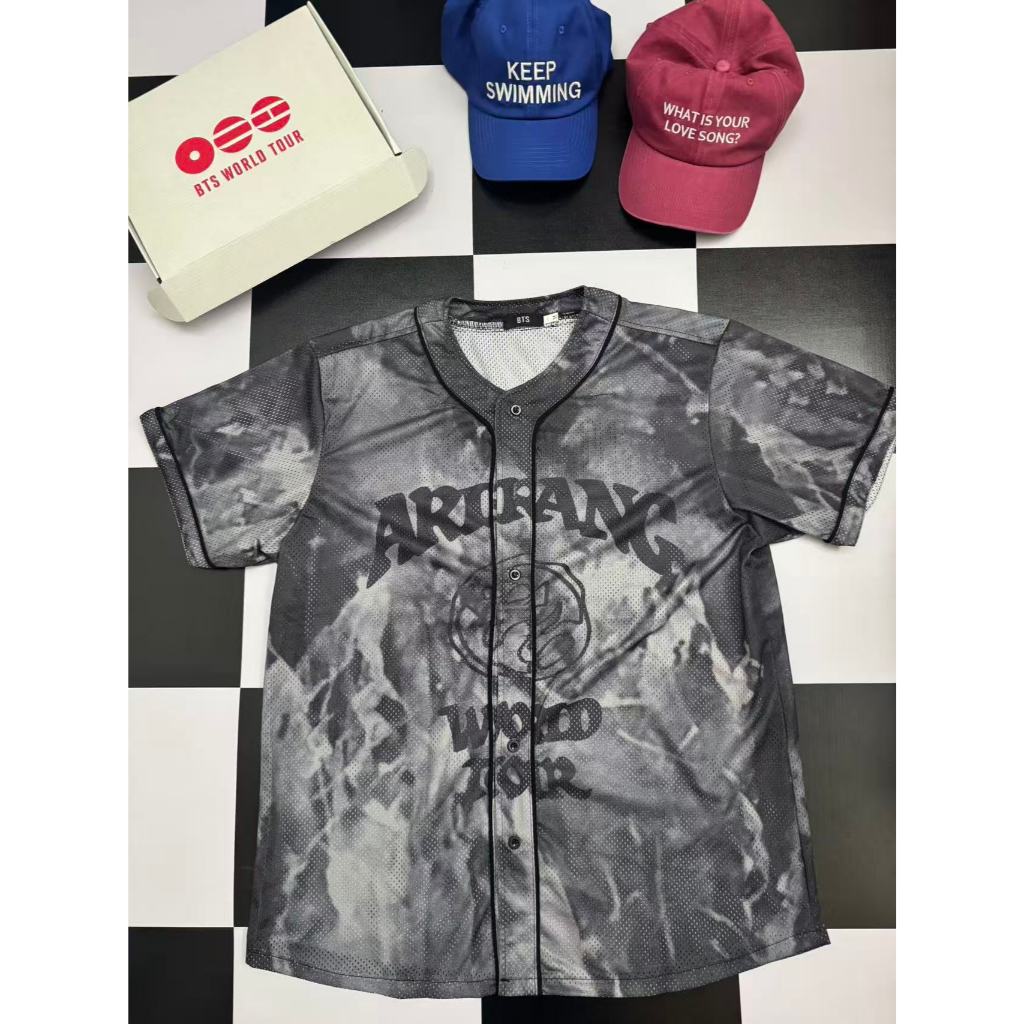 2026 Arirang World Tour jersey kpop พัดลมขนาดใหญ่สบายๆ RM/JIN/SUGA/J-HOPE/JIMIN/V/JUNGKOOK top
