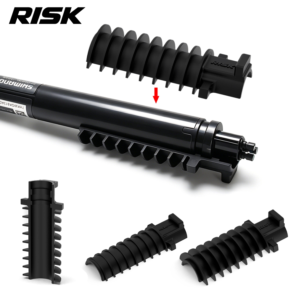 RISK จักรยาน Di2 Seatpost Shift ไฟฟ้า Derailleur แบตเตอรี่ผู้ถือแขน Conversion Fixing ที่นั่งสําหรับ 27.1/31.6 มม.ที่นั่ง