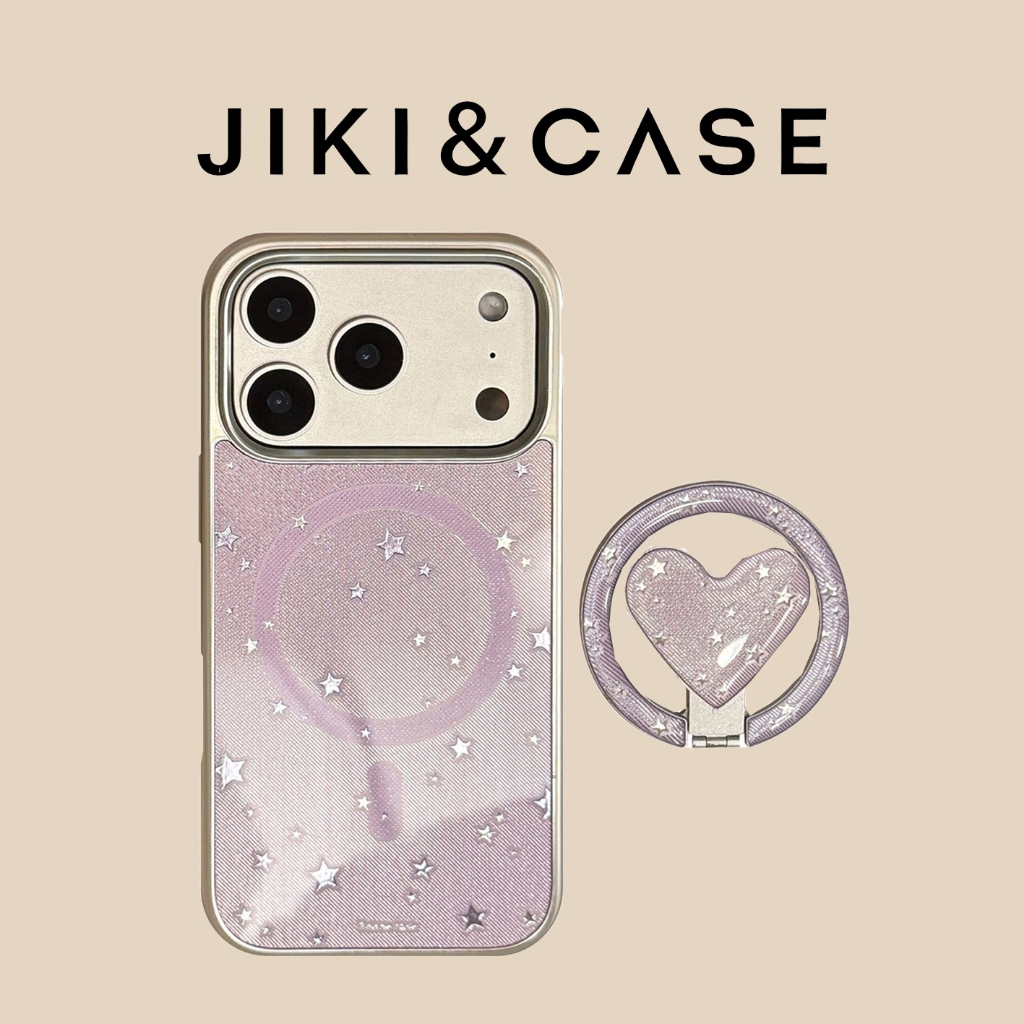 เคส ไอโฟน เหมาะสําหรับ ไอโฟน17/16/15 ไอโฟน เคสโทรศัพท์พร้อมที่วางโทรศัพท์สีม่วงเคสโทรศัพท์กันกระแทก