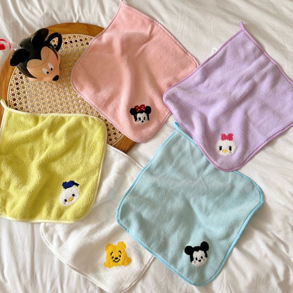 30*30 ซม ชุดผ้าเช็ดตัวผืนเล็ก แพ็ค 5 ชิ้น ลายการ์ตูนน่ารัก เช็ดหน้า ผ้าเช็ดทําความสะอาด ผ้าอเนกประสงค์ นุ่มแห้งไว ; เหมาะสําหรับนักเรียนและเด็