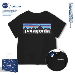 NASA เสื้อยืดเด็ก ผ้าฝ้าย 100% ลายแบรนด์เนมสุดเท่ ระบายอากาศดี เหมาะสำหรับเด็กอายุ 1-12 ปี ใส่ได้ทุกสไตล์